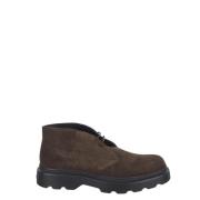 Leren Veterschoen Tod's , Brown , Heren