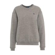 Grijze Sweatshirt Aw24 Dameskleding Polo Ralph Lauren , Gray , Dames