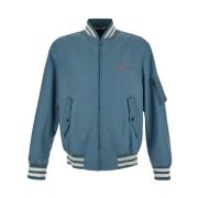 Nylon Bomberjack Valentino , Blue , Heren