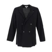 Wollen Gebreide Blazer Lardini , Black , Heren