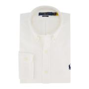 Wit casual overhemd slim fit Polo Ralph Lauren , White , Heren