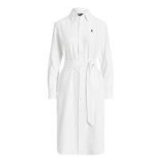 Elegante Jurk voor Vrouwen Polo Ralph Lauren , White , Dames