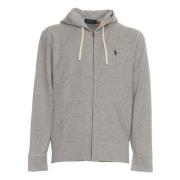 Grijze Hoodie Aw24 Polo Ralph Lauren , Gray , Heren