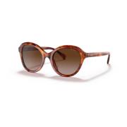 Acetate Zonnebril Ralph Lauren , Brown , Dames