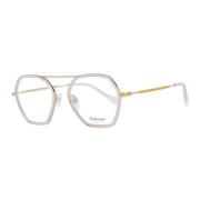 Gouden Vierkante Metalen Optische Frames Ana Hickmann , Yellow , Dames