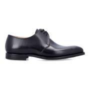 Zwarte Gesloten Derby Schoenen Aw24 Crockett & Jones , Black , Heren