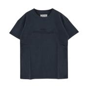 Katoenen Logo T-Shirt Maison Margiela , Gray , Dames