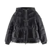 Nylon Aliquippa Jas Woolrich , Black , Dames