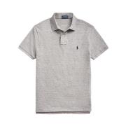 Casual Katoenen T-shirt Polo Ralph Lauren , Gray , Heren