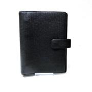 Pre-owned Leather wallets Louis Vuitton Vintage , Black , Dames