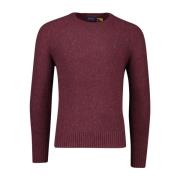 Bordeaux Sweater Polo Ralph Lauren , Red , Heren