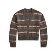 V-hals Cardigan van Ralph Lauren Polo Ralph Lauren , Multicolor , Dame...