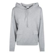 Lurex hoodie voor een stijlvolle look Sun68 , Gray , Dames