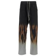 Cargo Trekkoord Sweatpants Rick Owens , Multicolor , Heren