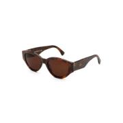 Klassieke Havana Zonnebril Retrosuperfuture , Brown , Unisex