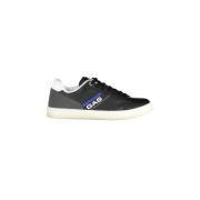 Zwarte Sneakers met Contrastdetails GAS , Black , Heren