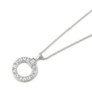 Pre-owned White Gold necklaces Bvlgari Vintage , Gray , Dames