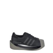 Superstar Leren Sneaker Y-3 , Black , Heren