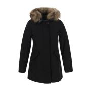 Donsjack voor dames, Stijlvol en warm Woolrich , Black , Dames