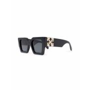 Oeri003 1007 Sunglasses Off White , Black , Unisex