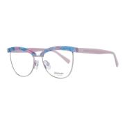 Turquoise Metalen Optische Frames met Demo Lenzen Ana Hickmann , Blue ...