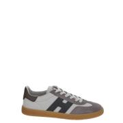 Leren Vetersneaker Hogan , Gray , Heren