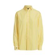 Casual Overhemd Polo Ralph Lauren , Yellow , Dames