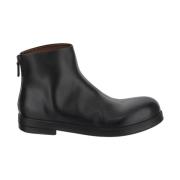 Leren Zeppa Schoen Marsell , Black , Heren