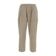 Katoenen Chino Worker Broek Family First , Beige , Heren