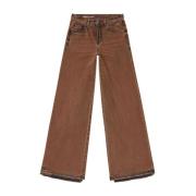 Beige Jeans voor Stijlvolle Outfits Diesel , Brown , Dames