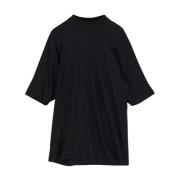 Jumbo Katoenen T-Shirt Rick Owens , Black , Heren