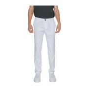 Stretch Katoenmix Jeans & Broeken Armani Exchange , White , Heren