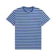 Casual T-shirt voor mannen Polo Ralph Lauren , Blue , Heren