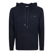 Solide Warme Hoodie Sun68 , Blue , Heren