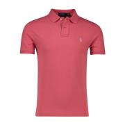 Rode poloshirt korte mouw Polo Ralph Lauren , Red , Heren