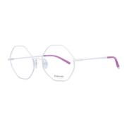 Witte Vierkante Metalen Optische Frames Vrouwen Ana Hickmann , White ,...