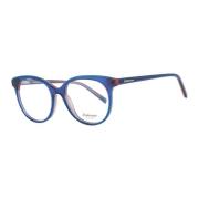 Blauwe Ronde Full-Rim Optische Monturen Ana Hickmann , Blue , Dames