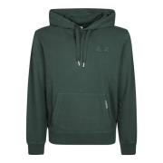 Vintage Katoenen Hoodie Sun68 , Green , Heren