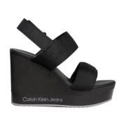 Sandals Calvin Klein Jeans , Black , Dames