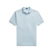 Lichtblauw poloshirt met korte mouw Polo Ralph Lauren , Blue , Heren