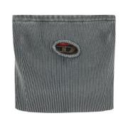 Katoenen Logo Top Diesel , Gray , Dames