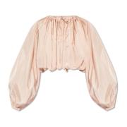 Puffy jas Alaïa , Pink , Dames