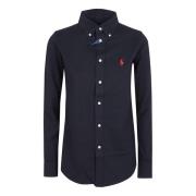 Blauwe Shirts voor Vrouwen Aw24 Polo Ralph Lauren , Blue , Dames