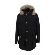 Heren Donsjas, Stijlvolle Winterkleding Woolrich , Black , Heren