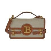 Canvas Buzz Tas Balmain , Brown , Dames