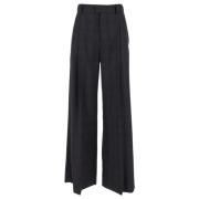 Wol Romina Broek Isabel Marant , Black , Dames