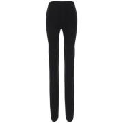 Wollen Gebreide Legging Rick Owens , Black , Dames