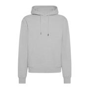 Geborduurde Katoenen Hoodie Jacquemus , Gray , Heren