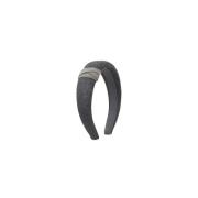 Haarband met Punto Luce afwerking Peserico , Gray , Dames