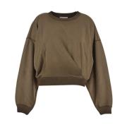 Katoenen sweatshirt met Paulia-stijl Isabel Marant Étoile , Green , Da...